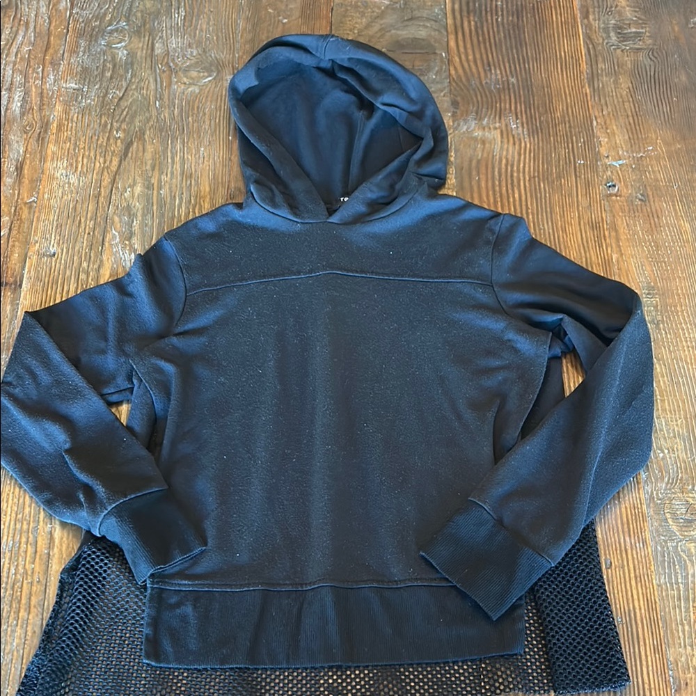Men's Black Hooded Sweater